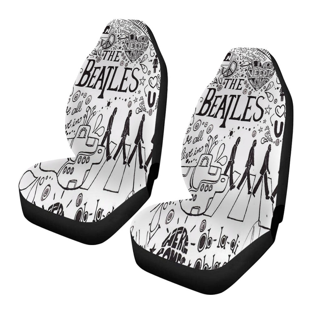 Personalized The Beatles Car Seat Covers