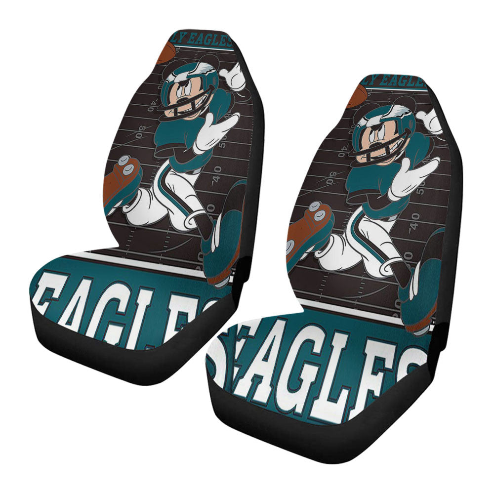 Philadelphia Eagles Disney Mickey Mouse Nfl Car Seat Covers
