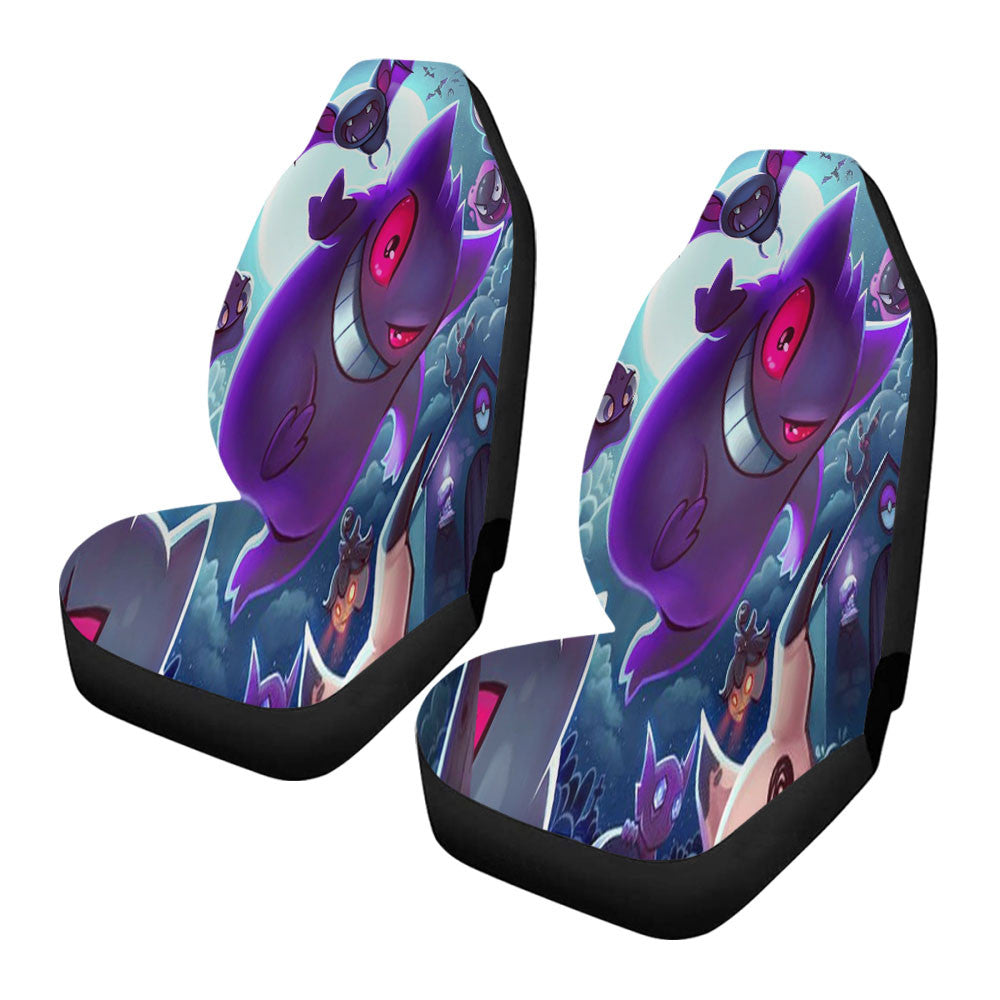 Pokemon Ghost Happy Halloween Car Seat Covers