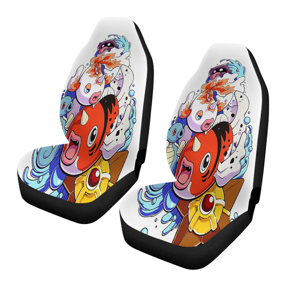 Pokemon Water Element Car Seat Covers