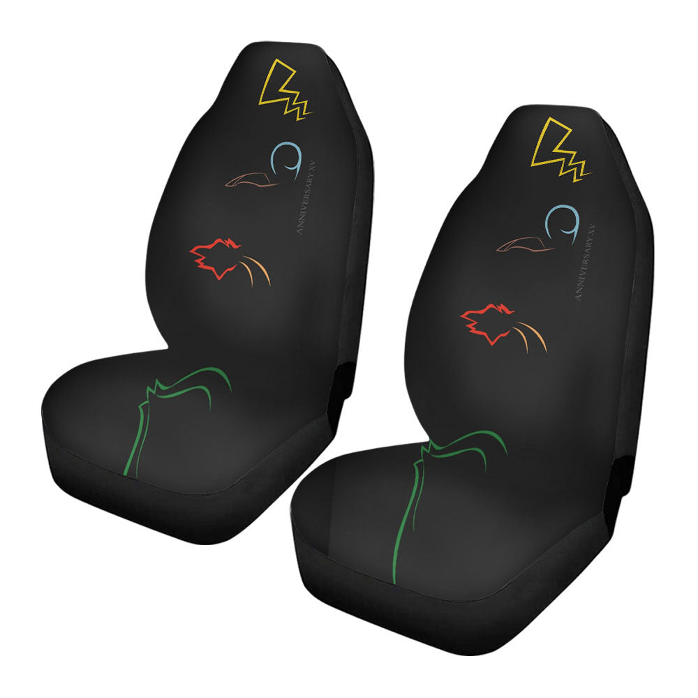 Pokemon Xv Anniversary Car Seat Covers