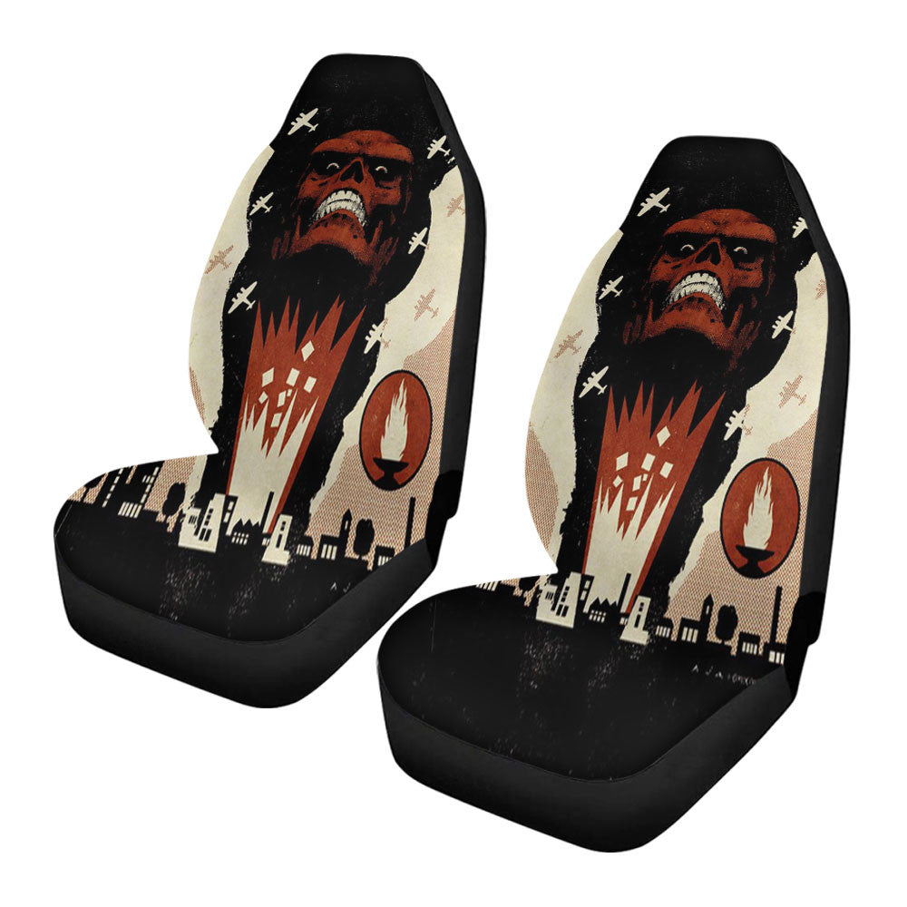 Red Skull Incarnate Marvel Comics Car Seat Covers