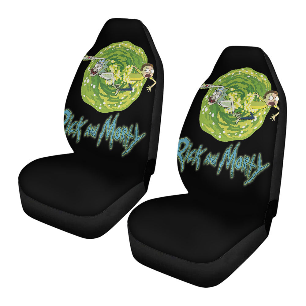 Rick And Morty Car Seat Covers