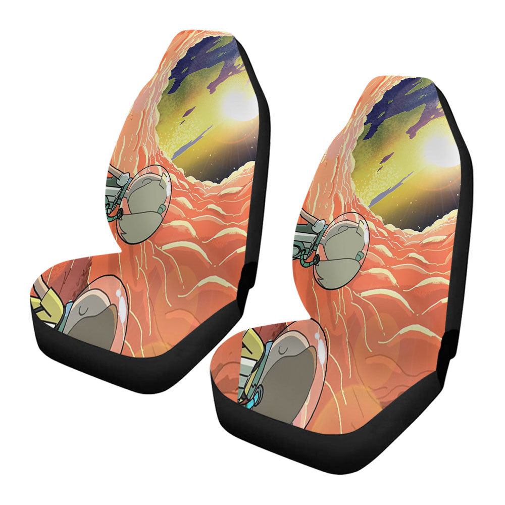 Rick And Morty Anatomy Park Car Seat Covers