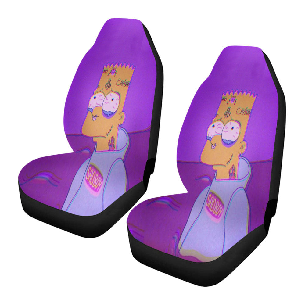 Sad Boy Simpsons Xxtenations Car Seat Covers