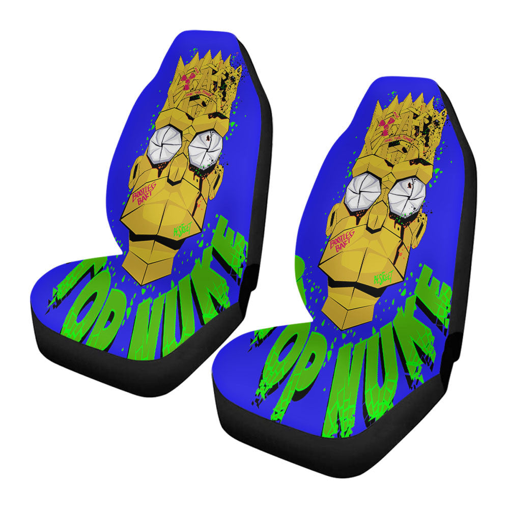 Simpson Bart Simpson Stop Nuke Car Seat Covers