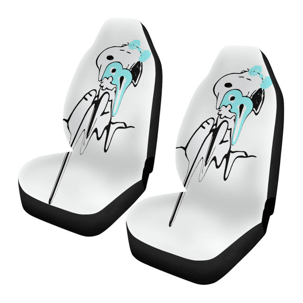 Snoopy Commes Des Garcons Car Seat Covers
