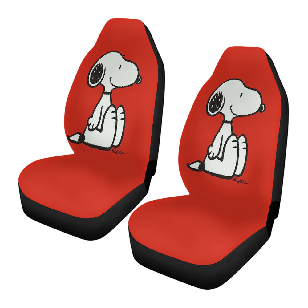 Snoopy Red Car Seat Covers