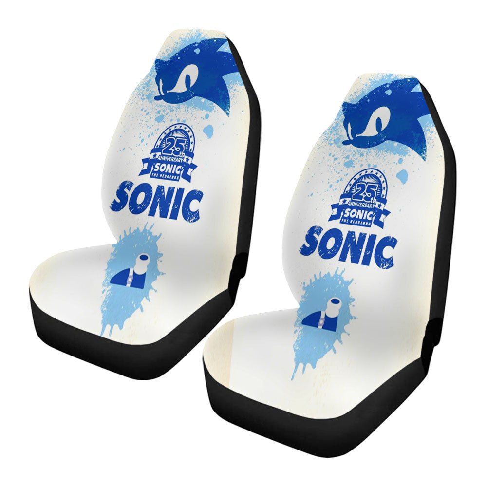 Sonic 25 Years Car Seat Covers
