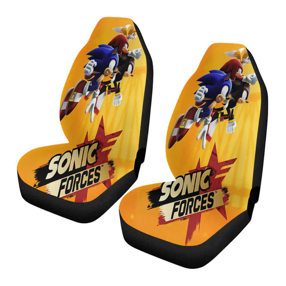 Sonic Forces Poster Car Seat Covers
