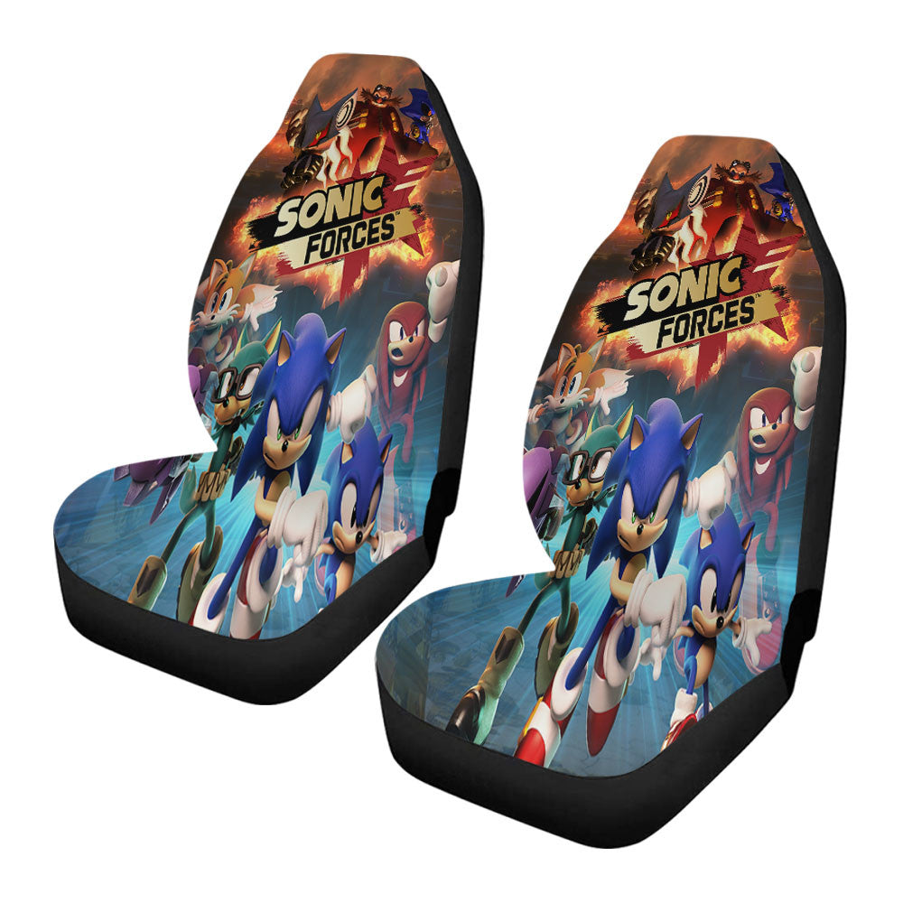 Sonic Forces Wallpaper Car Seat Covers