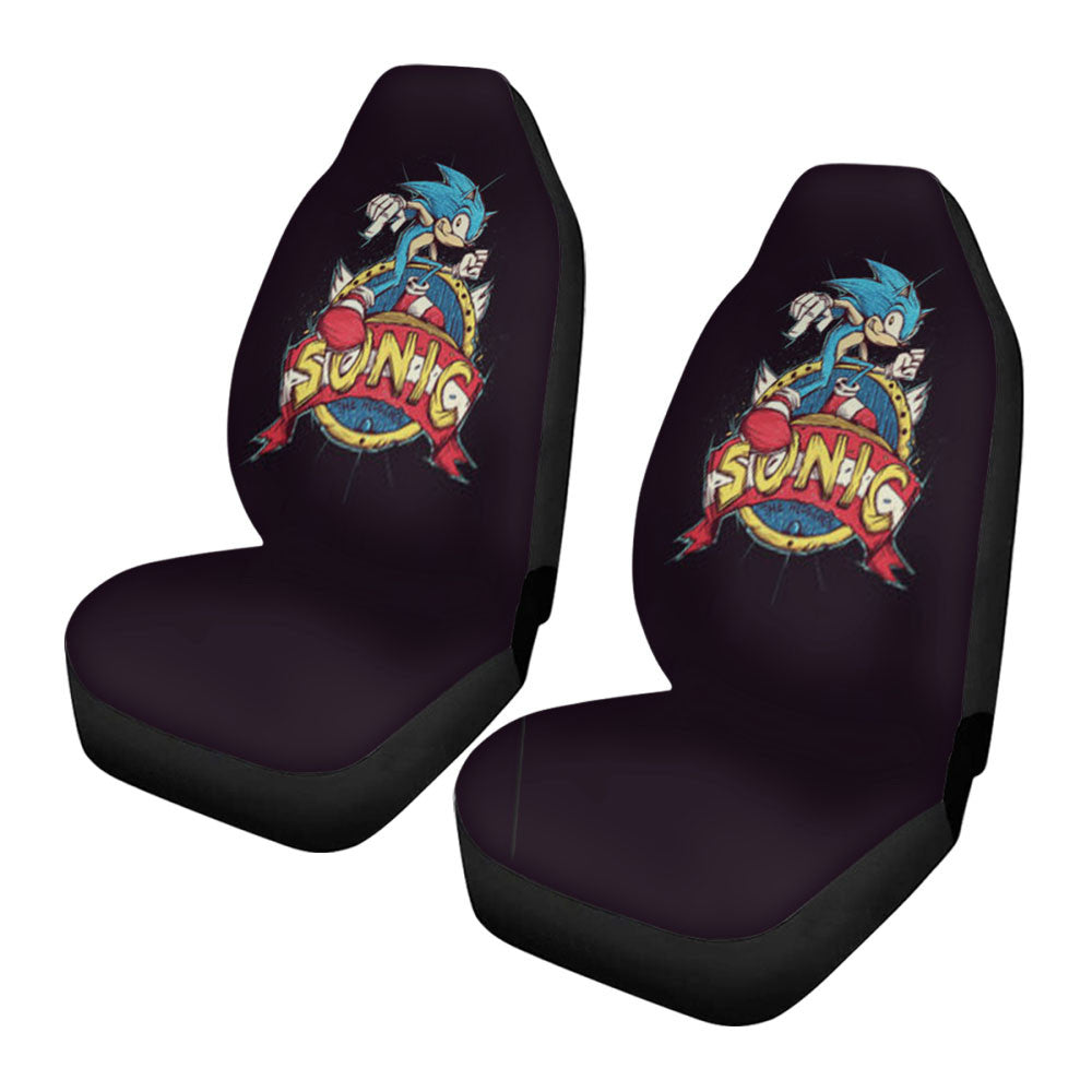 Sonic The Hedgehog 4 Car Seat Covers