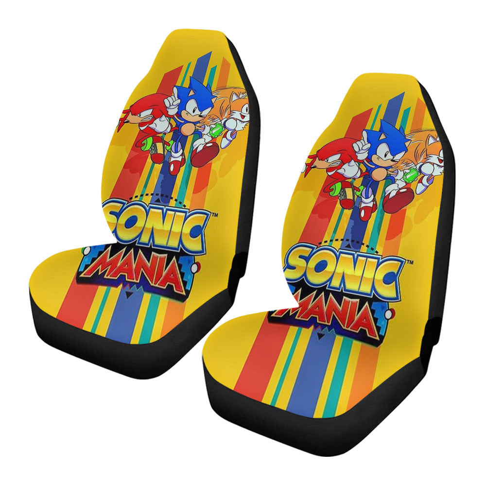 Sonic The Hedgehog Mania Car Seat Covers