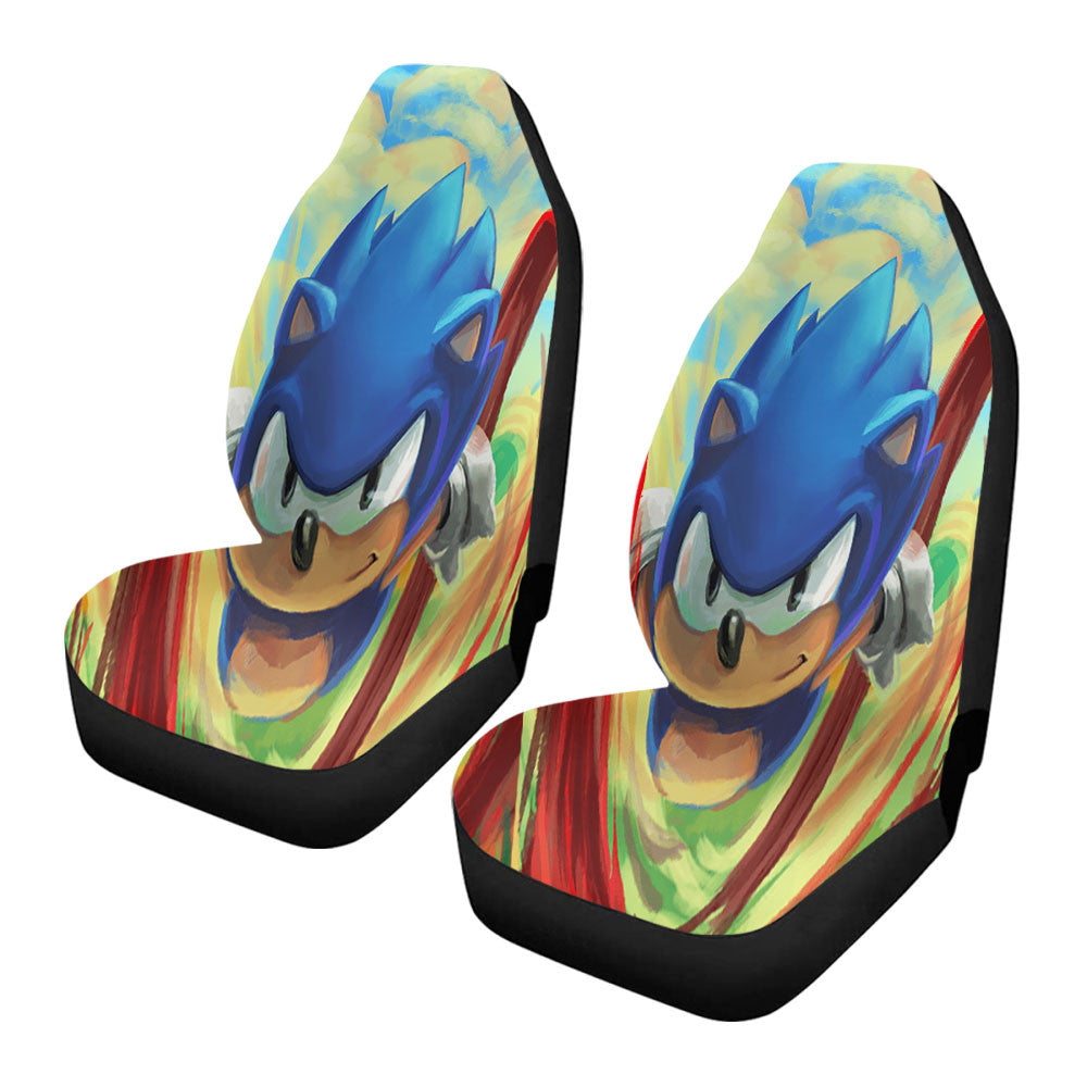 Sonic The Hedgehog Wallpaper Car Seat Covers