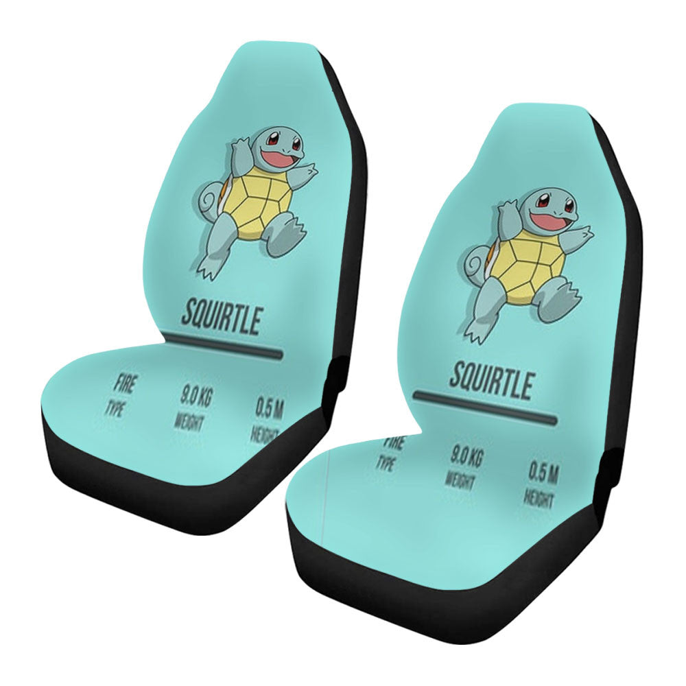Squirtle Pokemon Car Seat Covers
