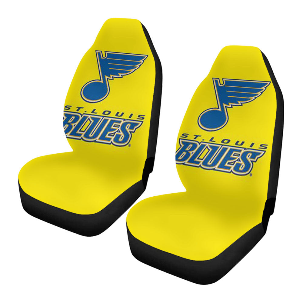 St Louis Blues Yellow Car Seat Covers