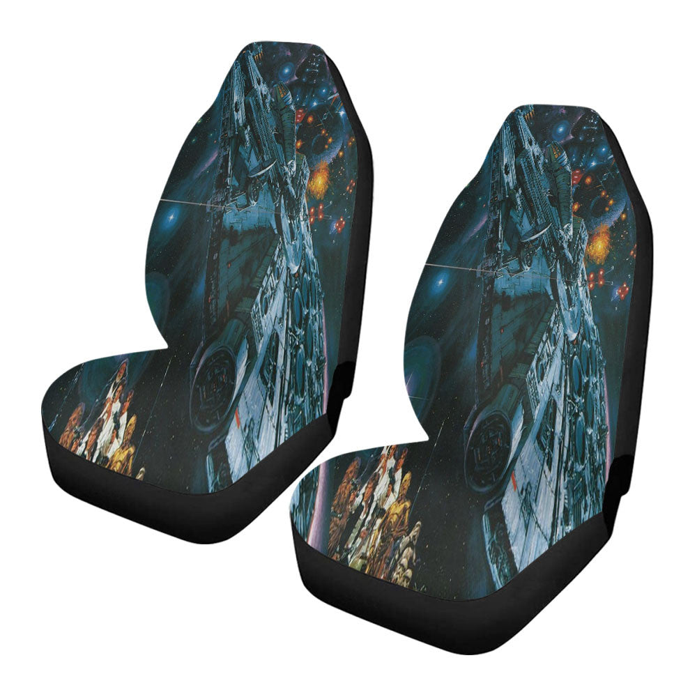 Star Wars Millennium Falcon Galaxy Car Seat Covers