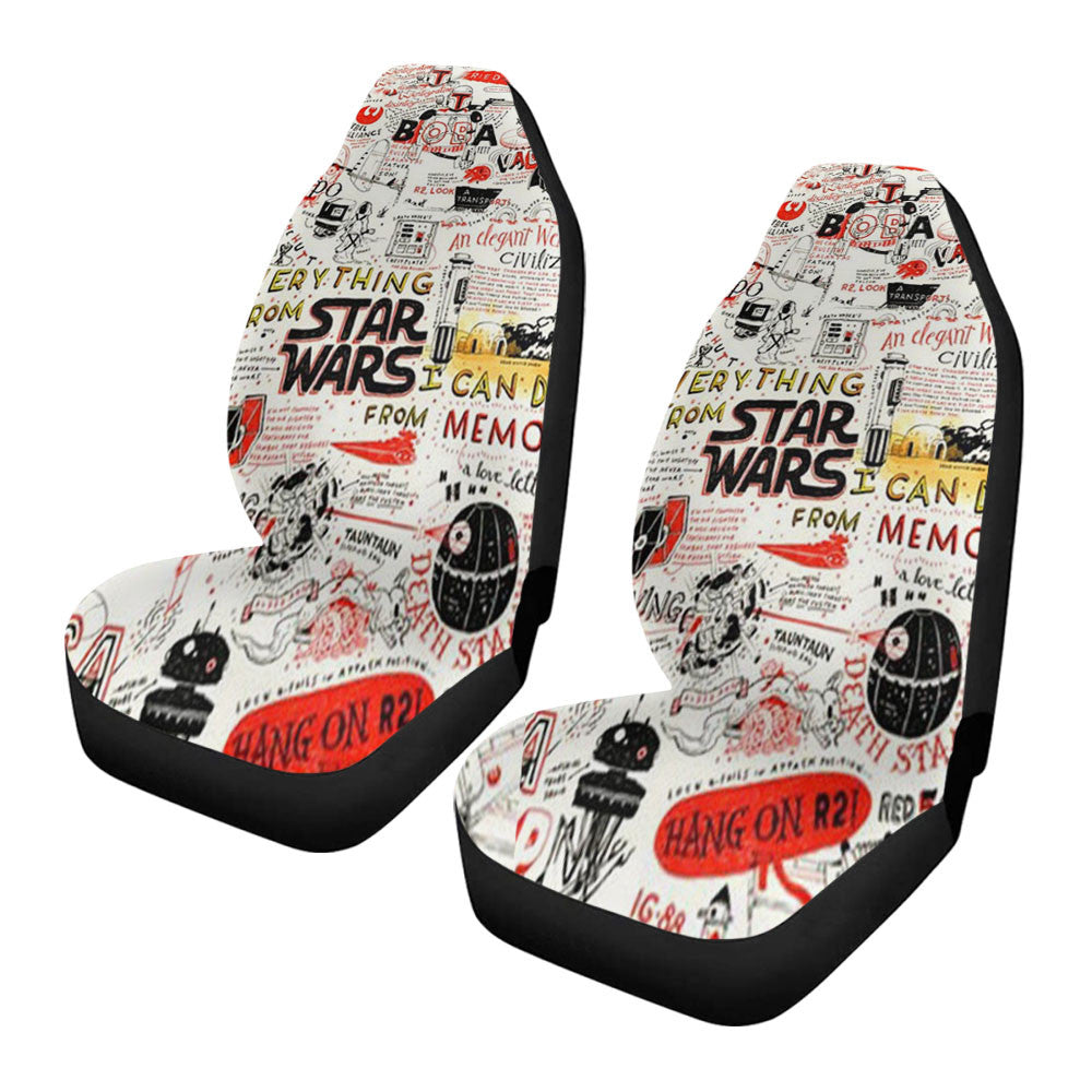 Star Wars Quote Collage Car Seat Covers