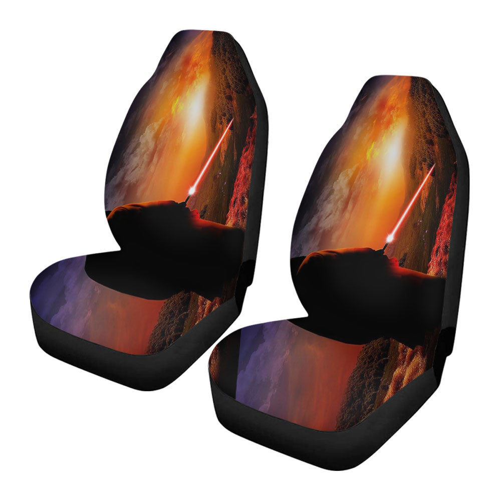 Star Wars Sunset Wallpaper Car Seat Covers