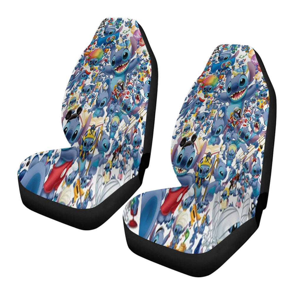 Stitch College Car Seat Covers