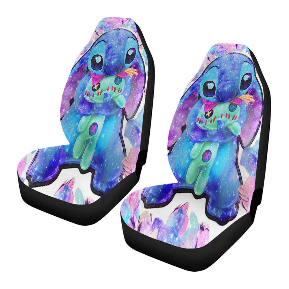 Stitch Hug Scrump Glitter Car Seat Covers