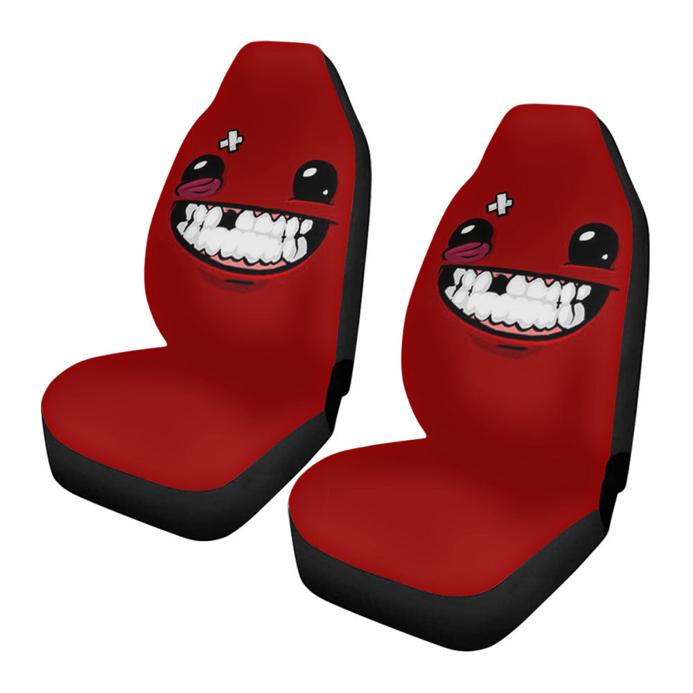 Super Meat Boy Tooth Car Seat Covers