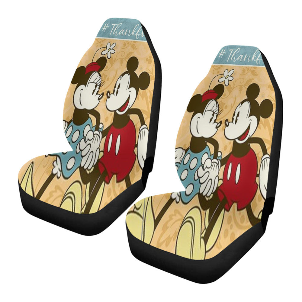 Thankful Mickey & Minnie Car Seat Covers