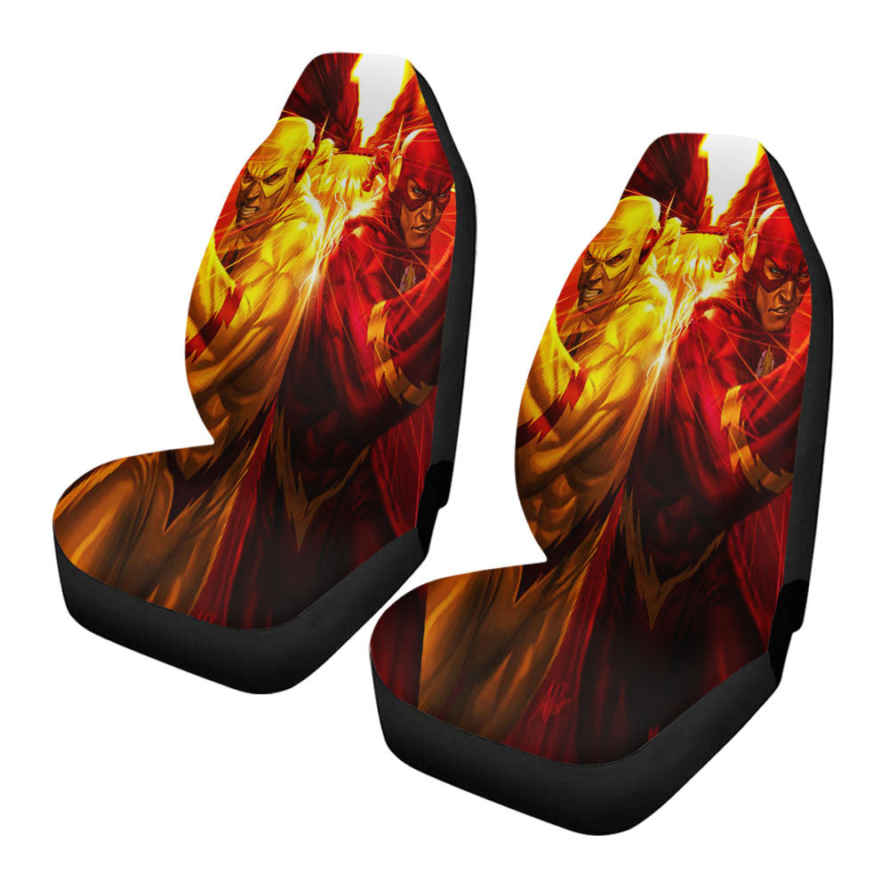 The Flash Vs Reverse Flash Car Seat Covers