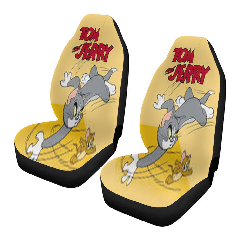 Tom And Jerry Cartoon Car Seat Covers