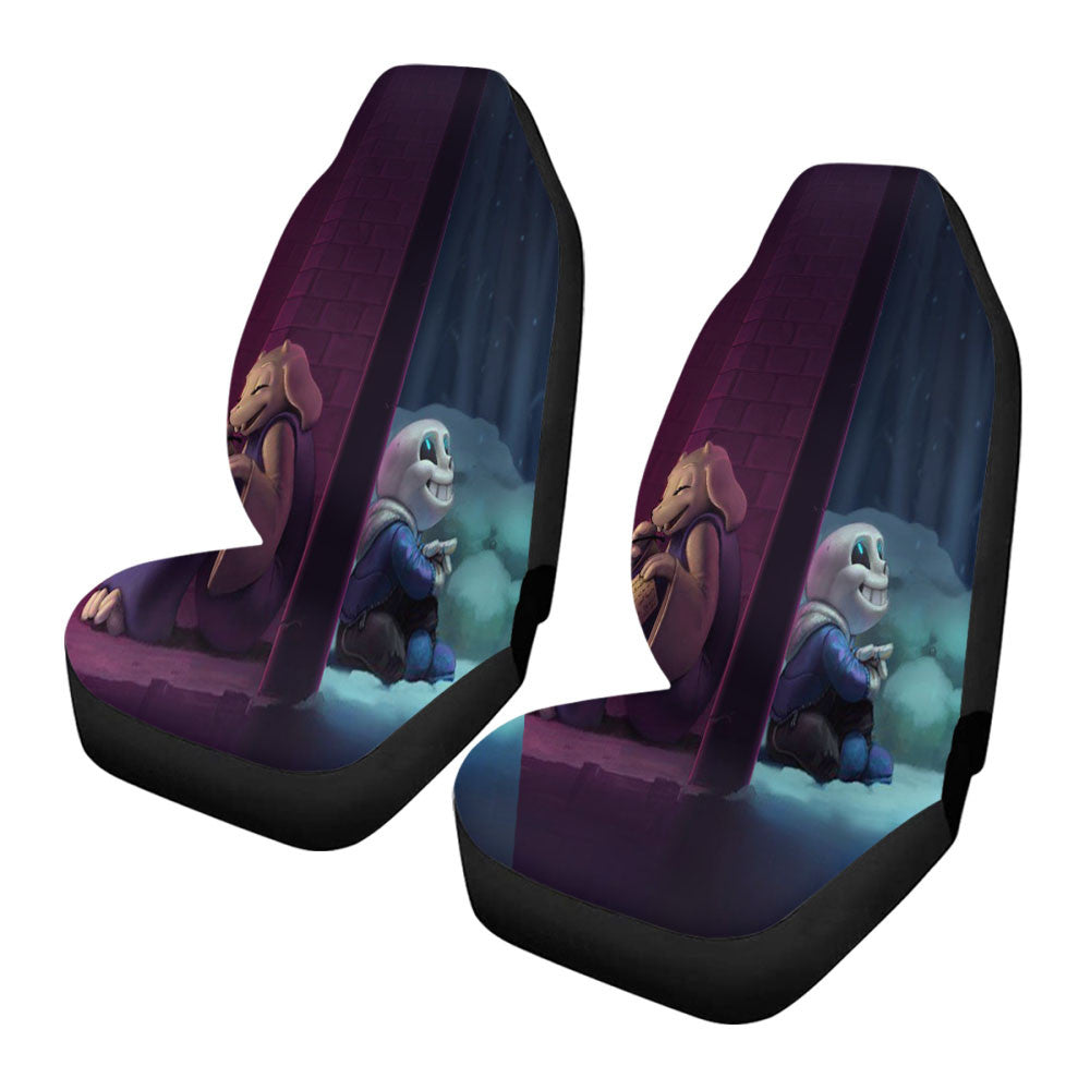 Undertale Sans And Toriel Car Seat Covers