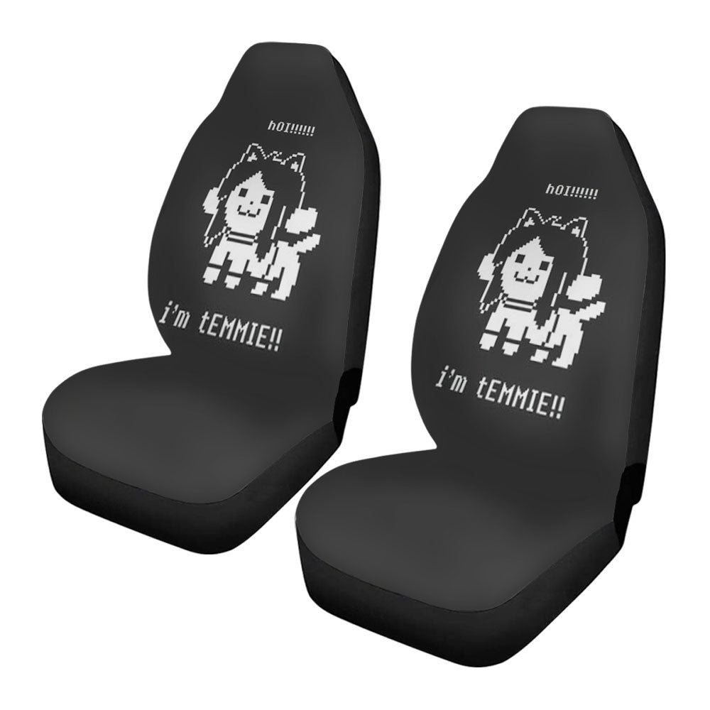 Undertale Temmie Car Seat Covers