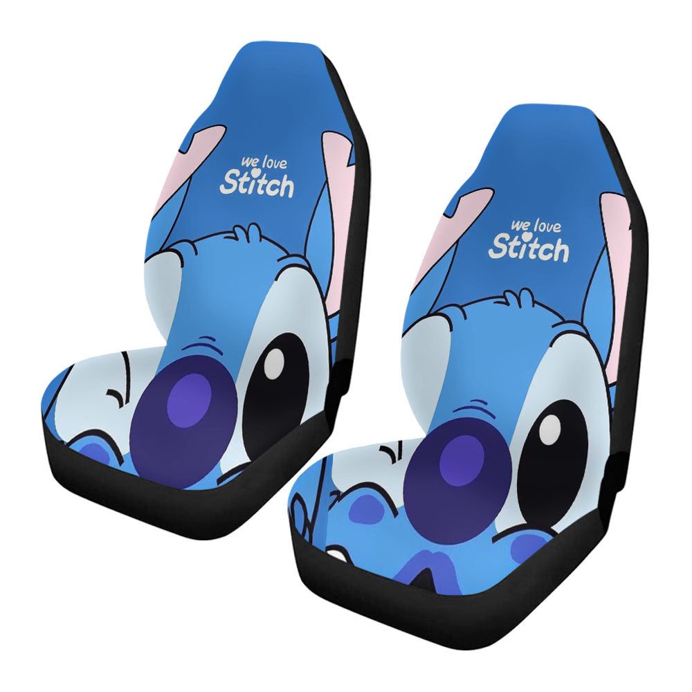 We Love Stitch Car Seat Covers