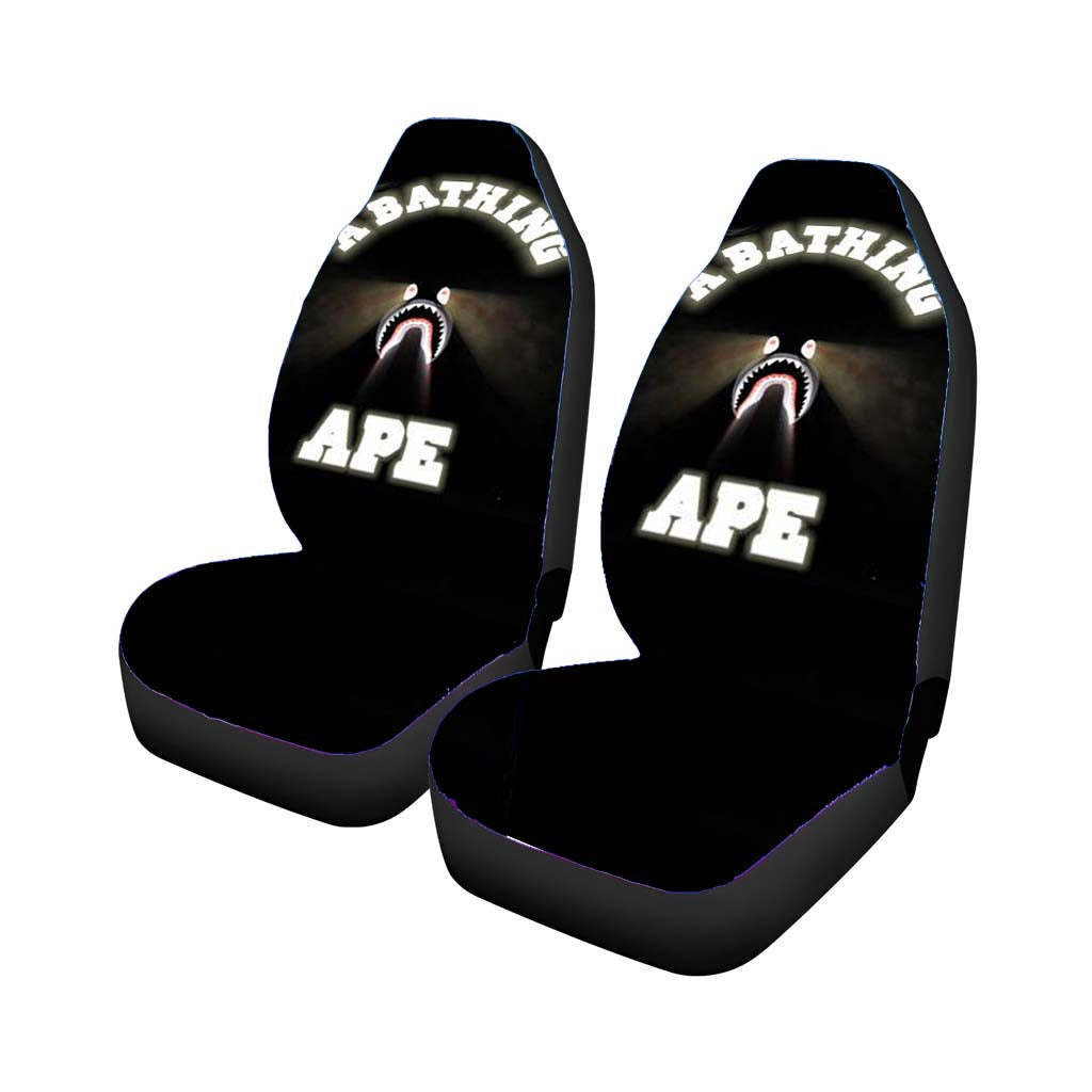 A Bathing Ape Shark Glow In The Dark car Seat Covers