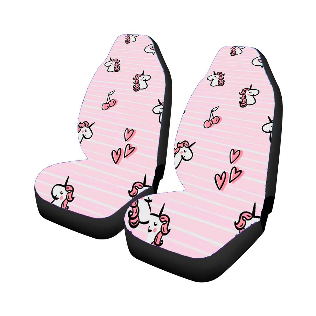 Abstract Unicorn car Seat Covers