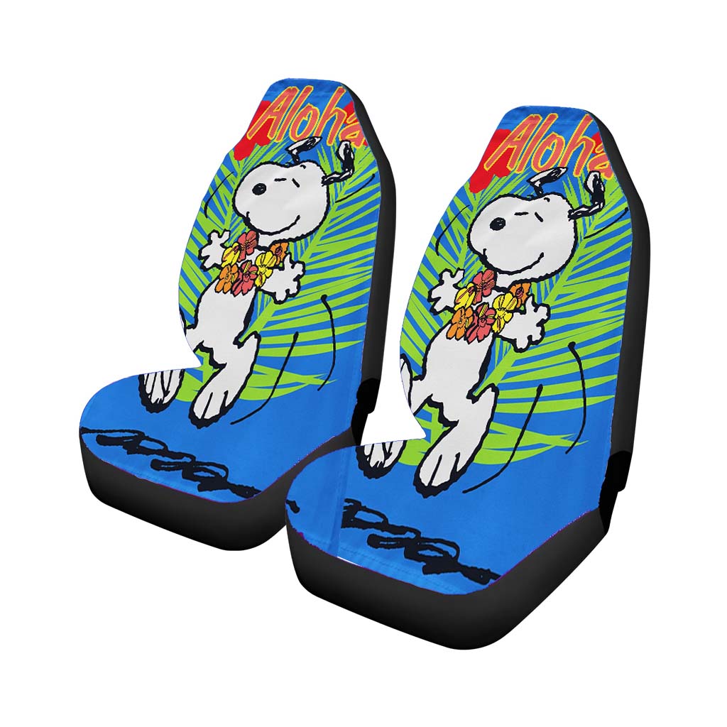 Aloha Snoopy Summer car Seat Covers