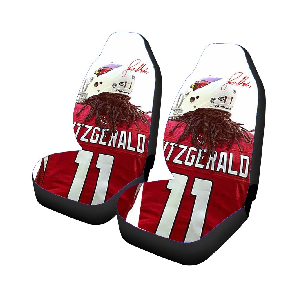 Arizona Cardinals Larry Fitzgerald car Seat Covers