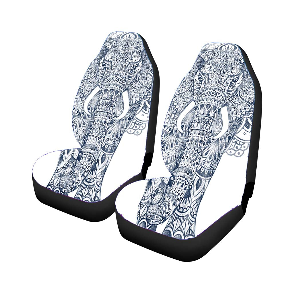 Aztec Elephant Pattern Art car Seat Covers