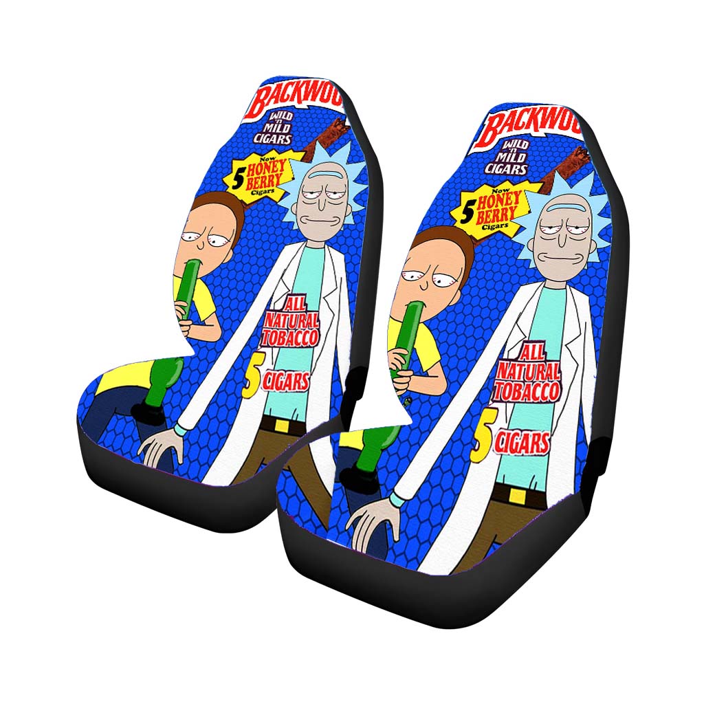 Backwoods X Rick And Morty Car Seat Covers