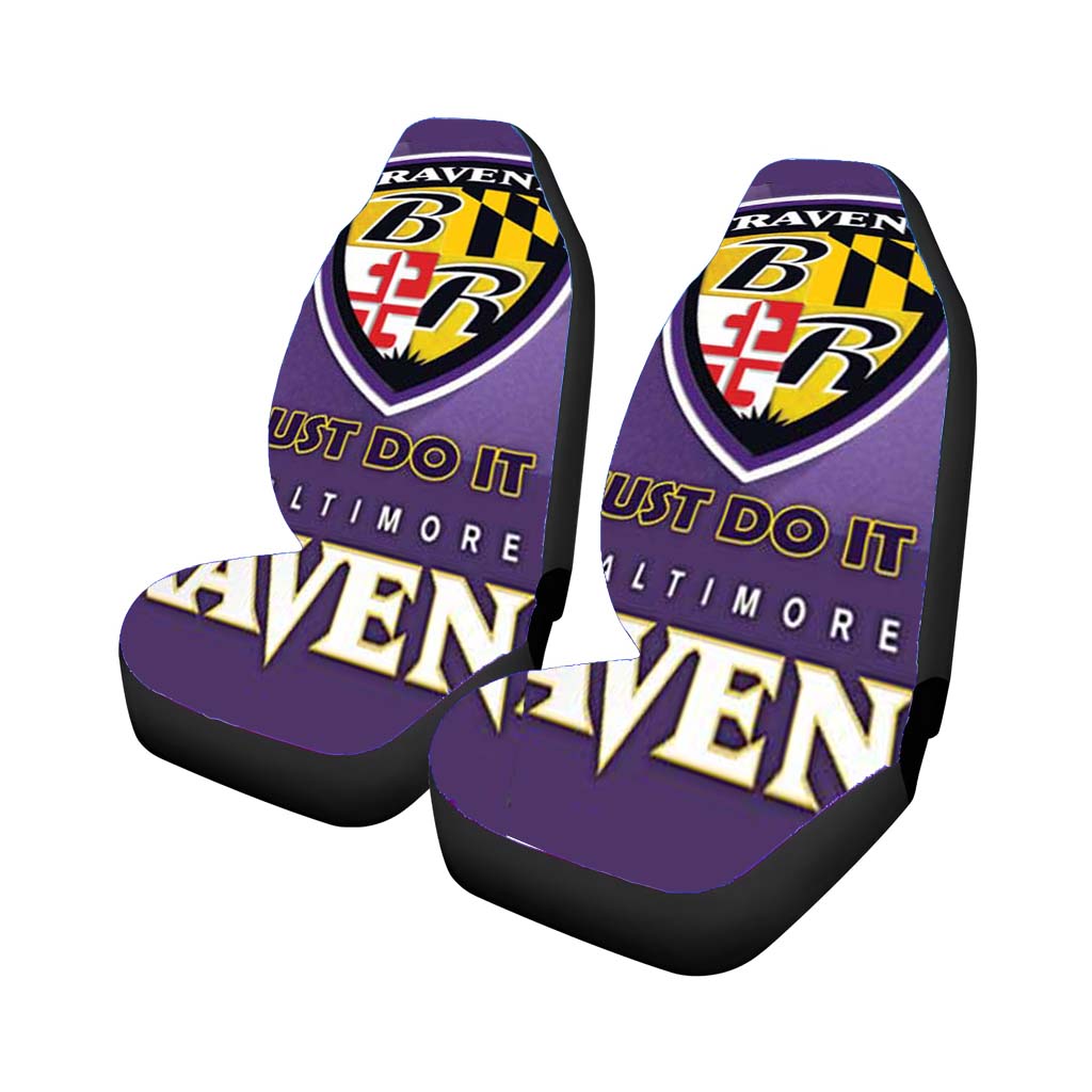 Baltimore Ravens Shield car Seat Covers