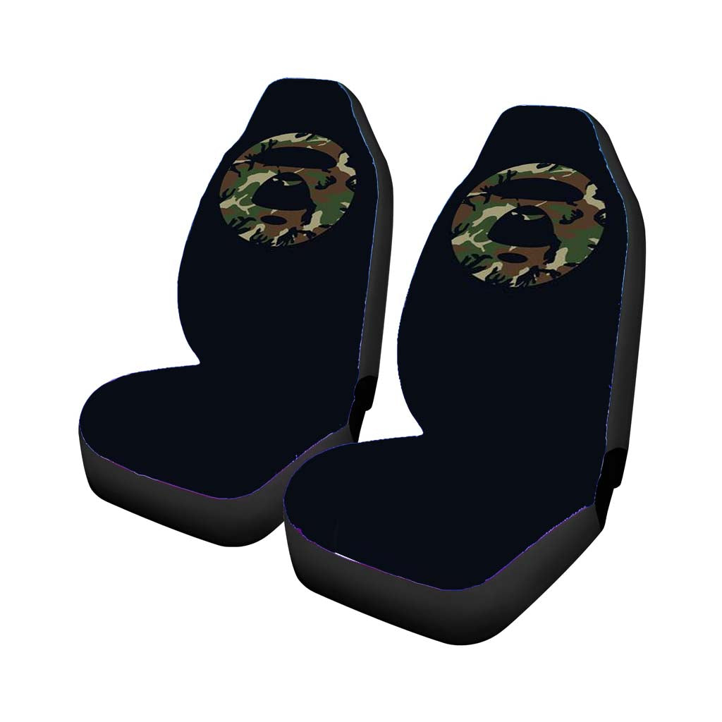 Bape Camo Aape Black Background car Seat Covers