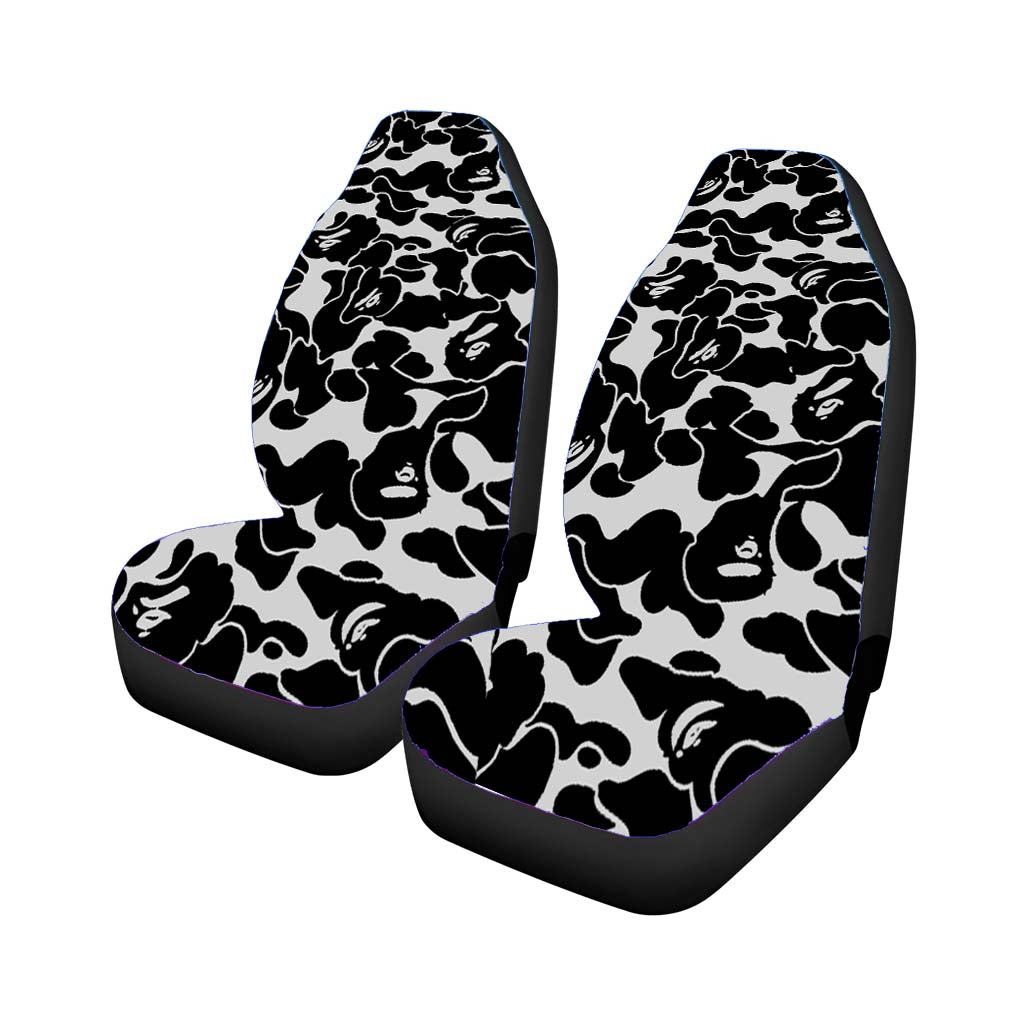 Bape Camo Bw car Seat Covers