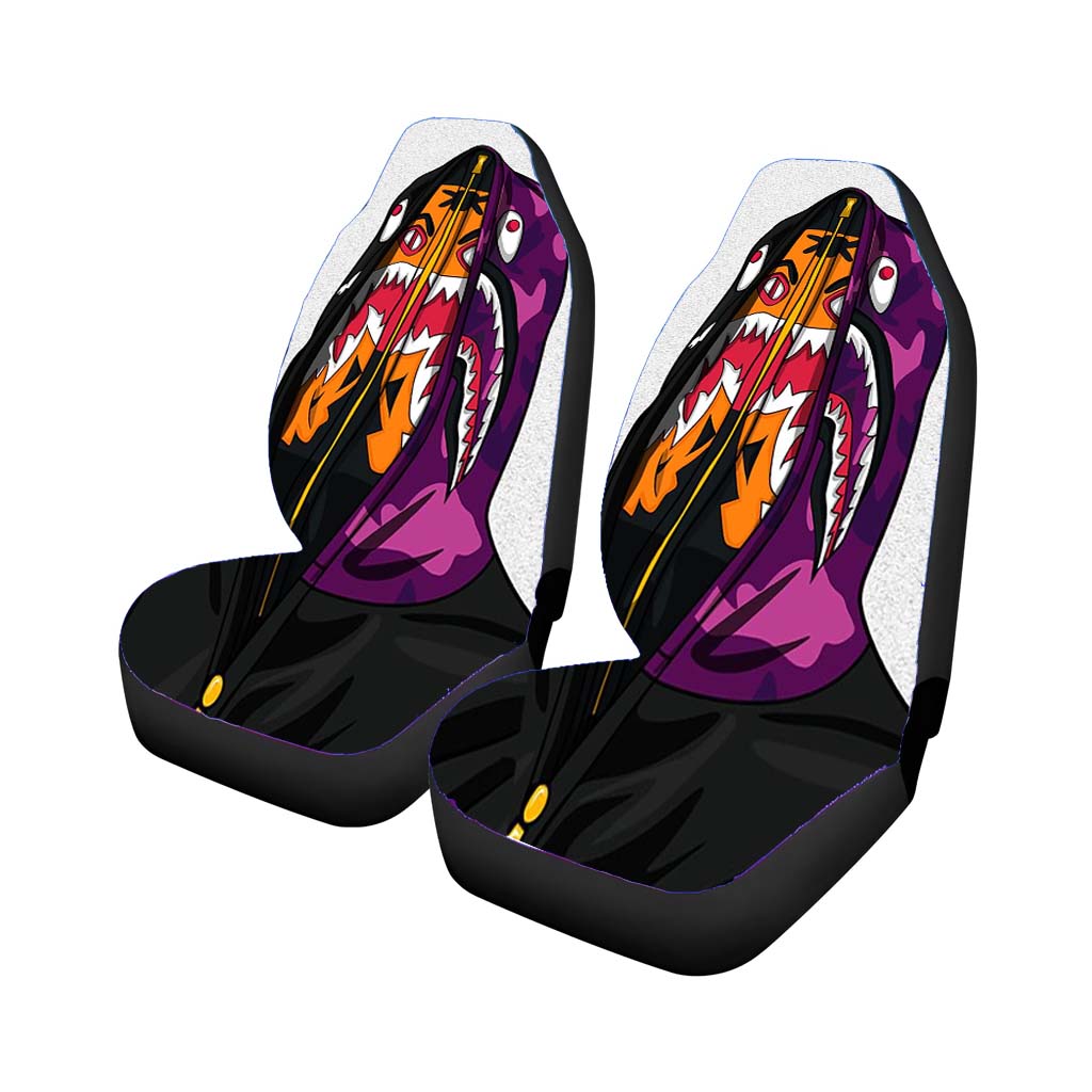 Bape Face Shark Hoodie Art car Seat Covers