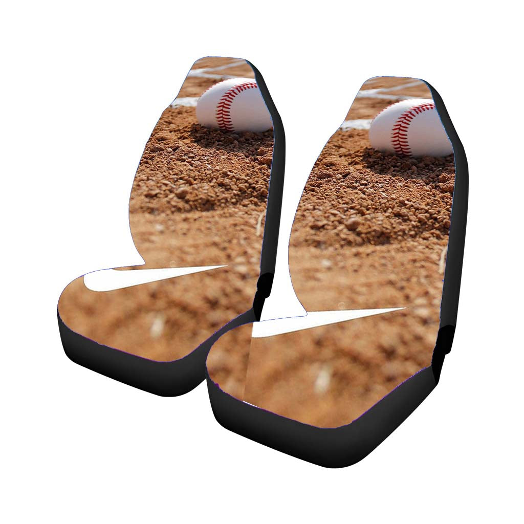 Baseball Field Nike car Seat Covers