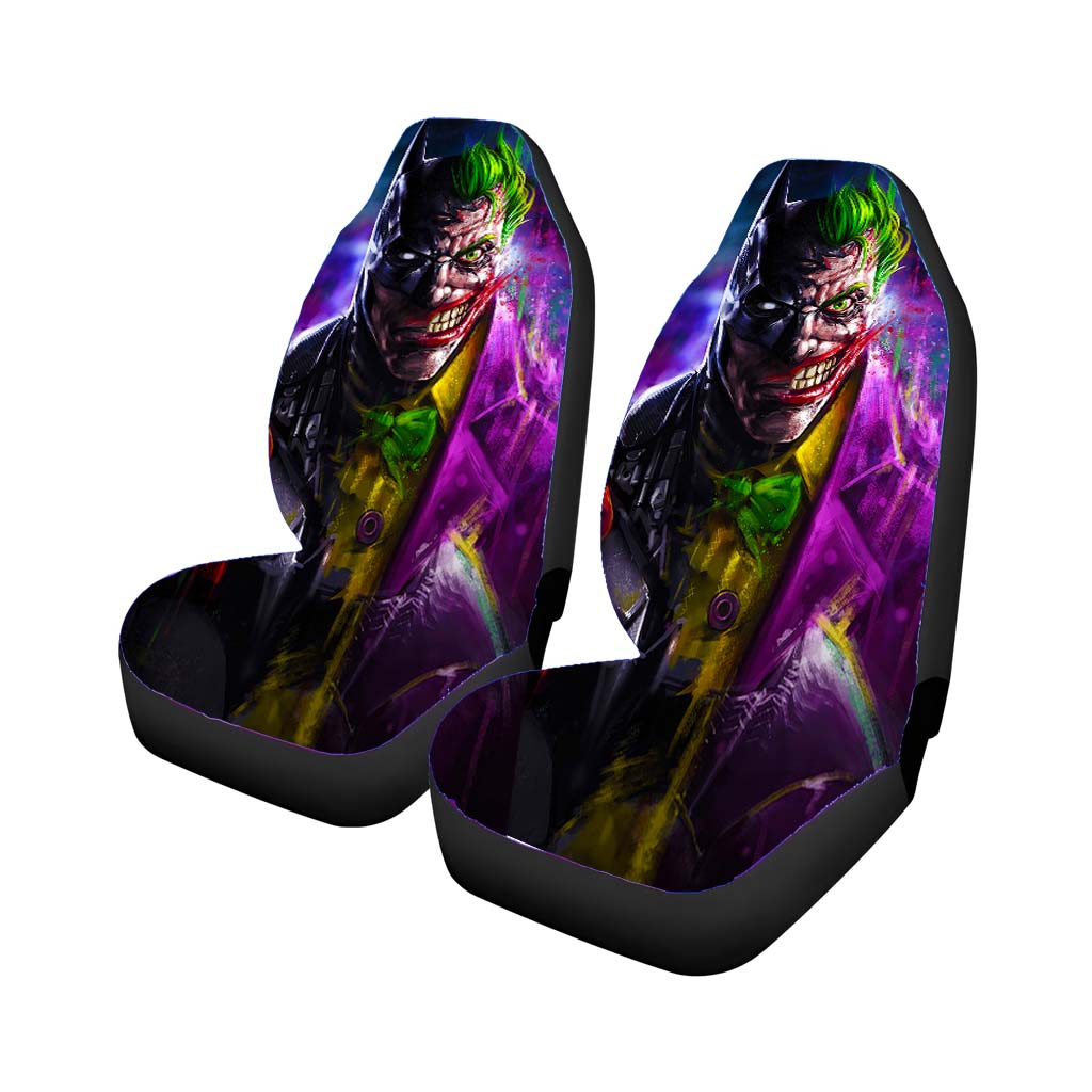 Batman Joker Half Face car Seat Covers