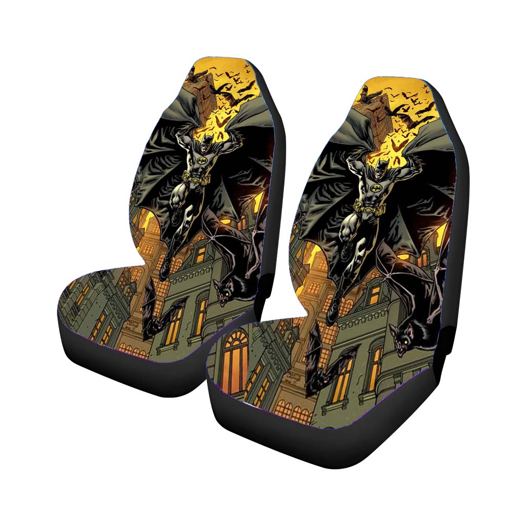 Batman Origin Cartoon Fly car Seat Covers
