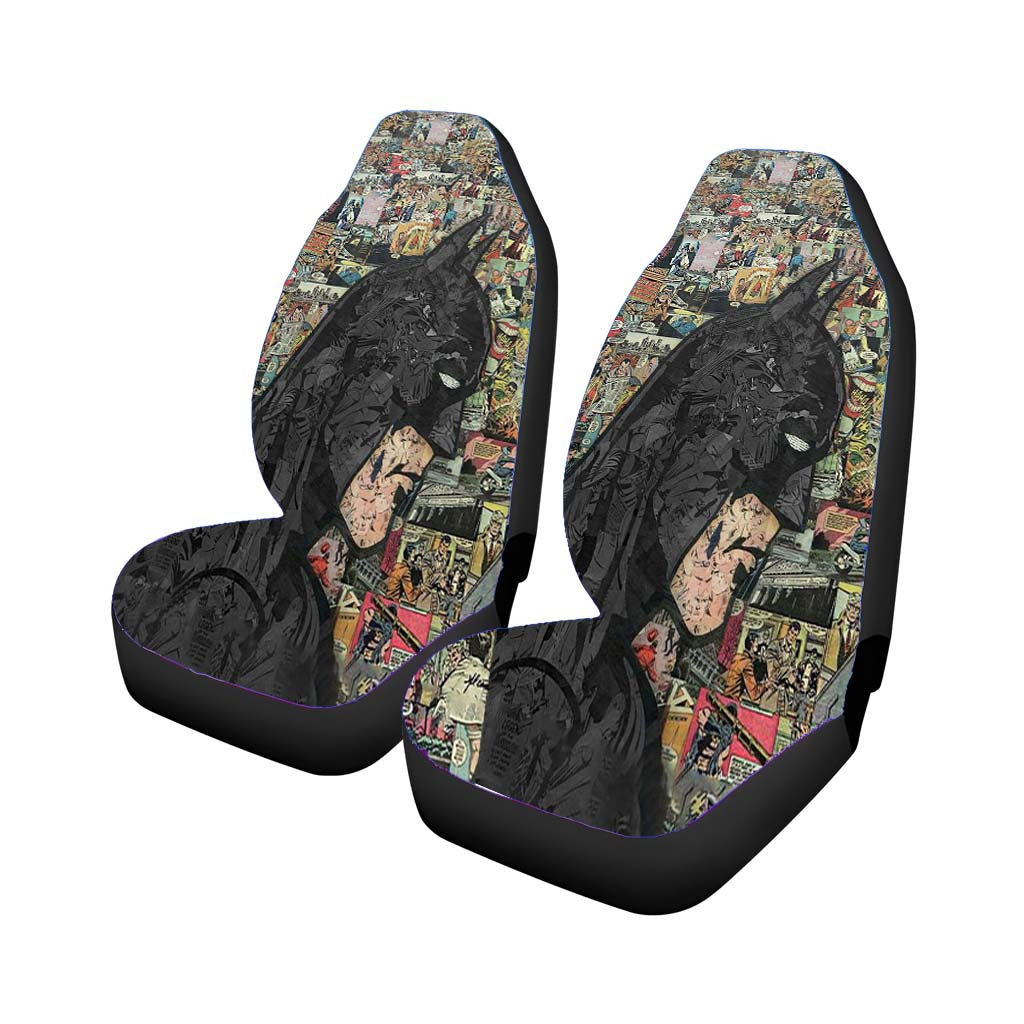 Batman Story Comic Collage car Seat Covers