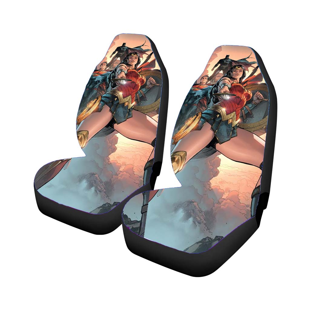 Batman Superman Wonder Woman car Seat Covers