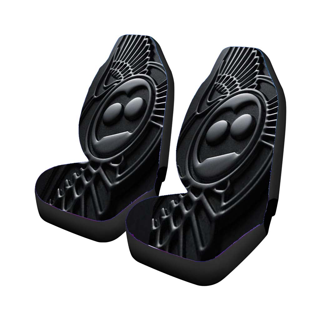 Bentley Black Emblem car Seat Covers