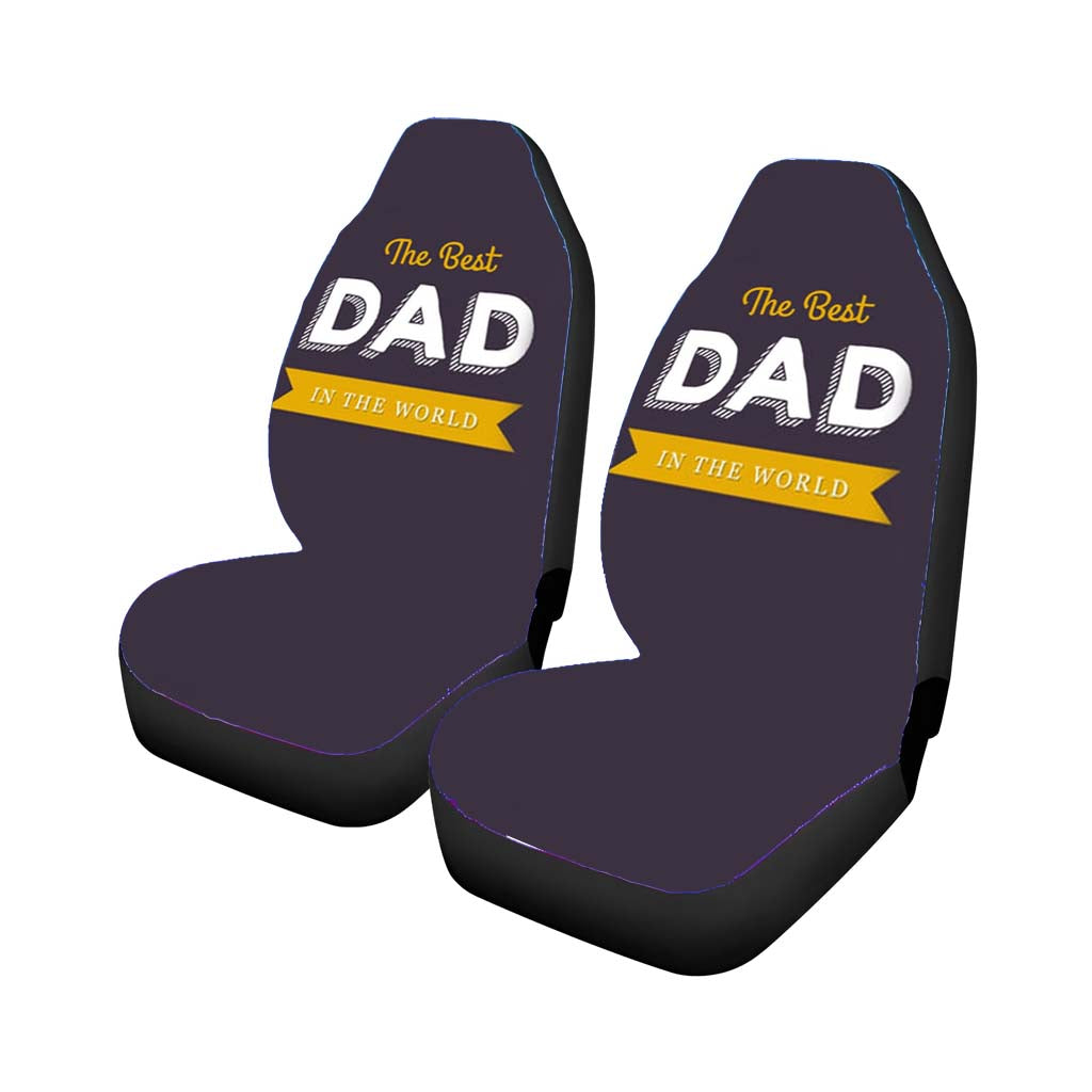 Best Dad In The World car Seat Covers