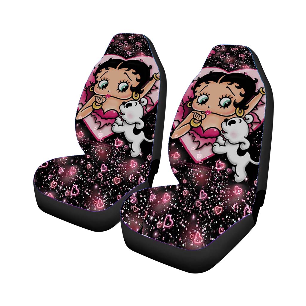 Betty Boop Cut Love car Seat Covers